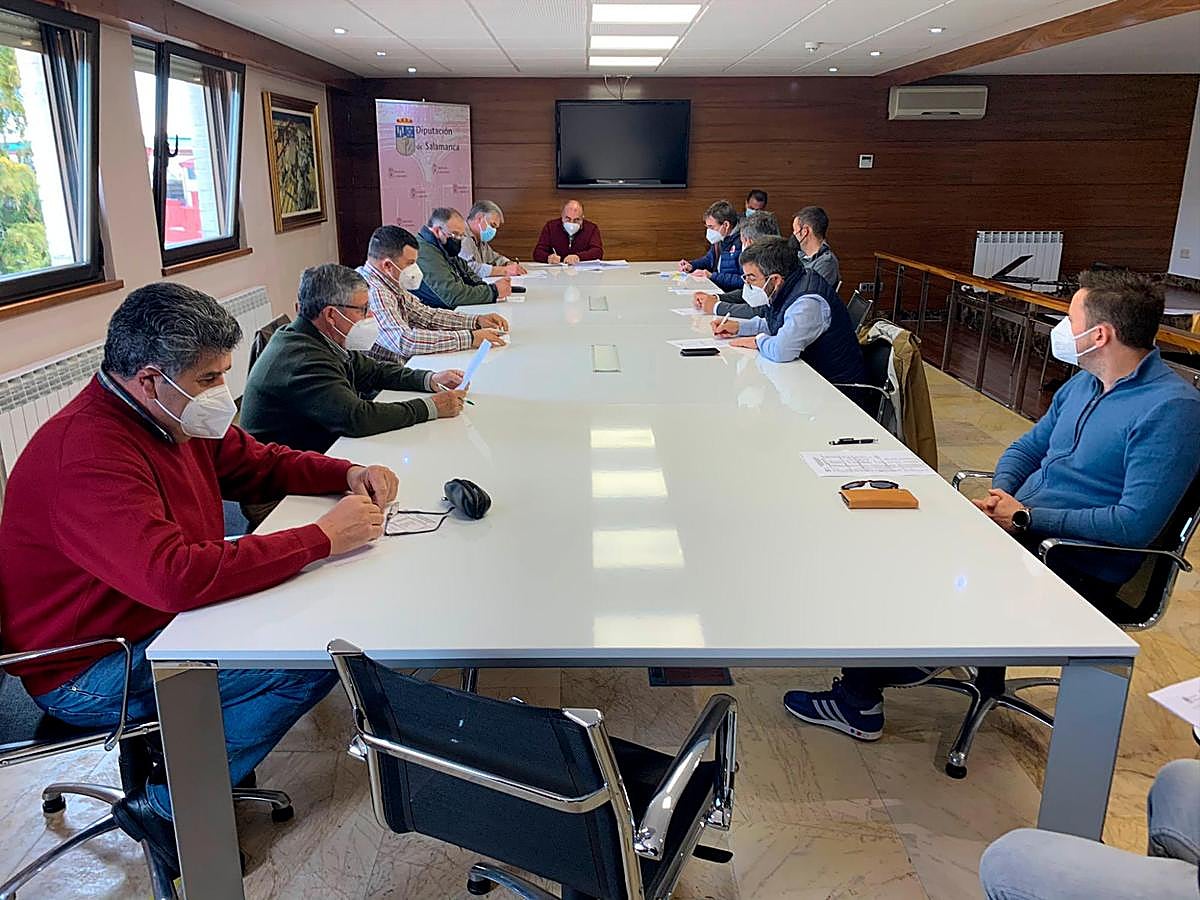 Un momento de la mesa del cereal este lunes