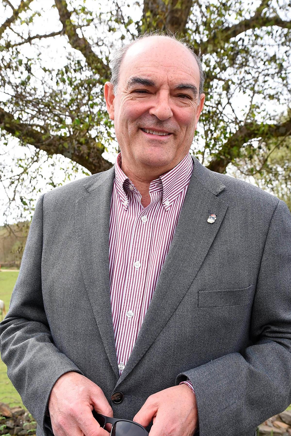 M. Rufino García, alcalde de La Fuente de San Esteban.