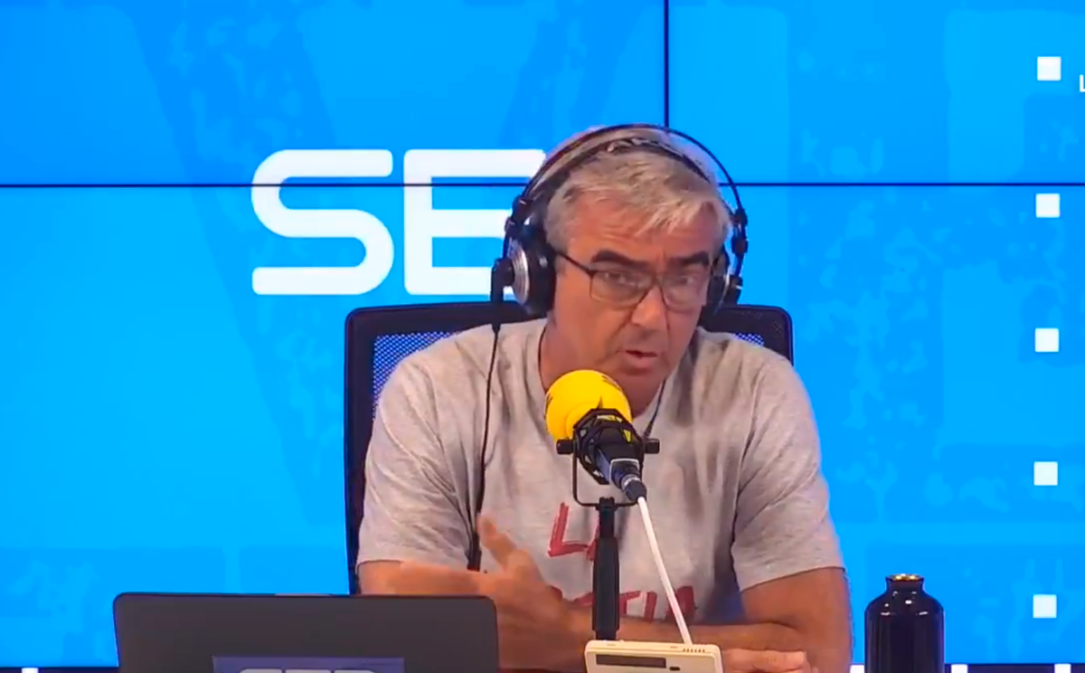 Carles Francino, en su retorno ante los micrófonos de “La Ventana”