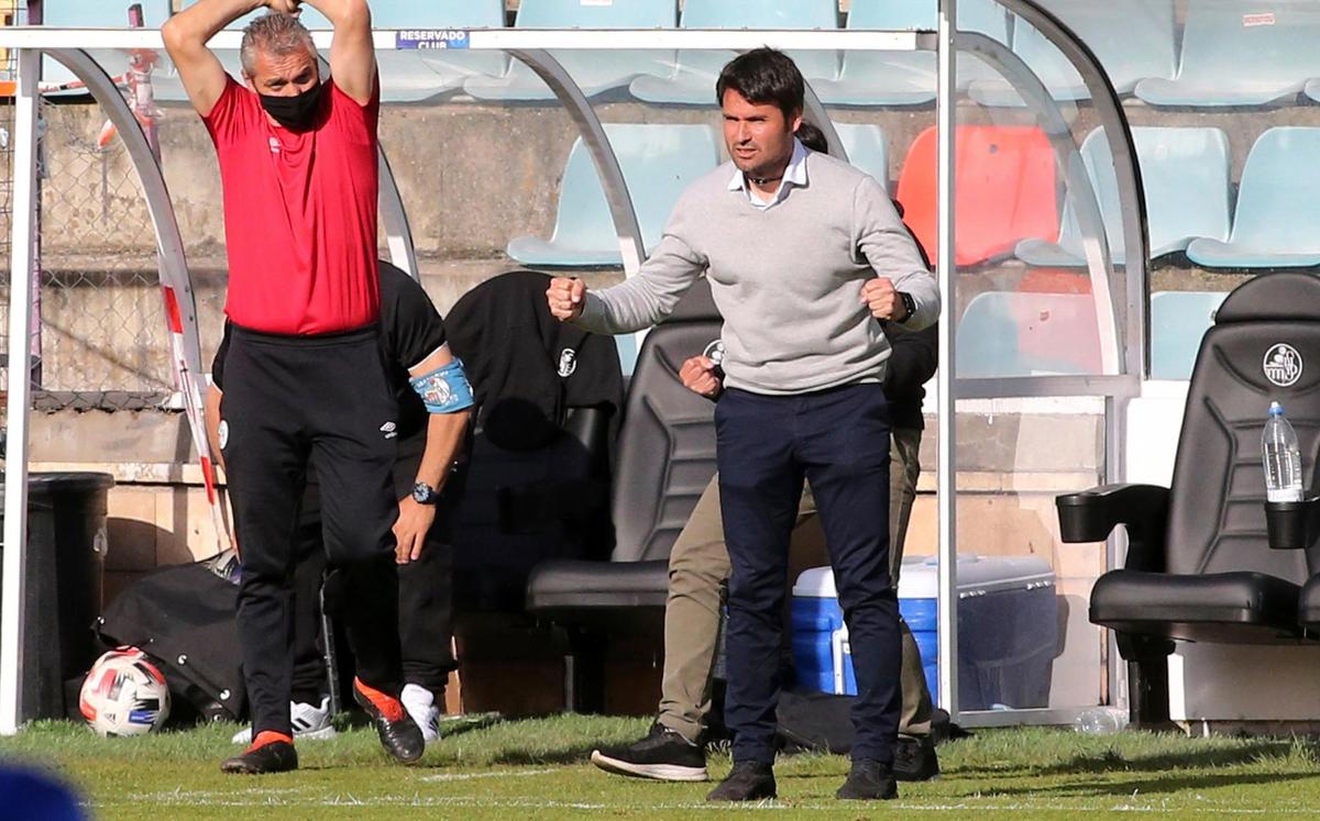 Lolo Escobar, entrenador del Salamanca.