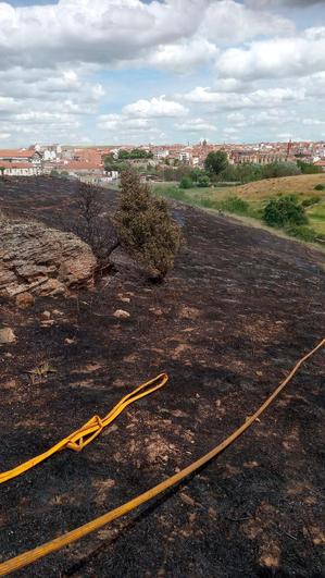 Terreno calcinado.