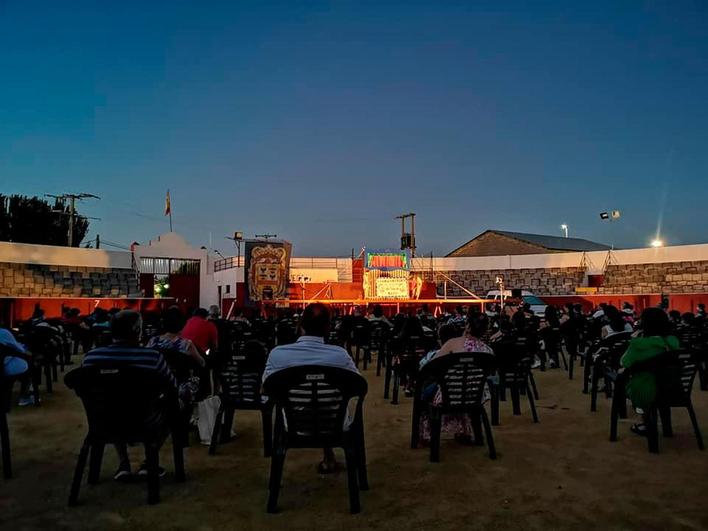 Una de las actuaciones del año pasado en la plaza de toros.