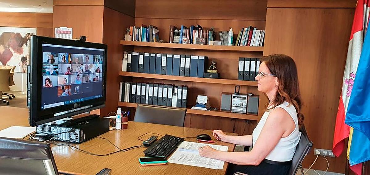 La consejera de Empleo e Industria, Ana Carlota Amigo