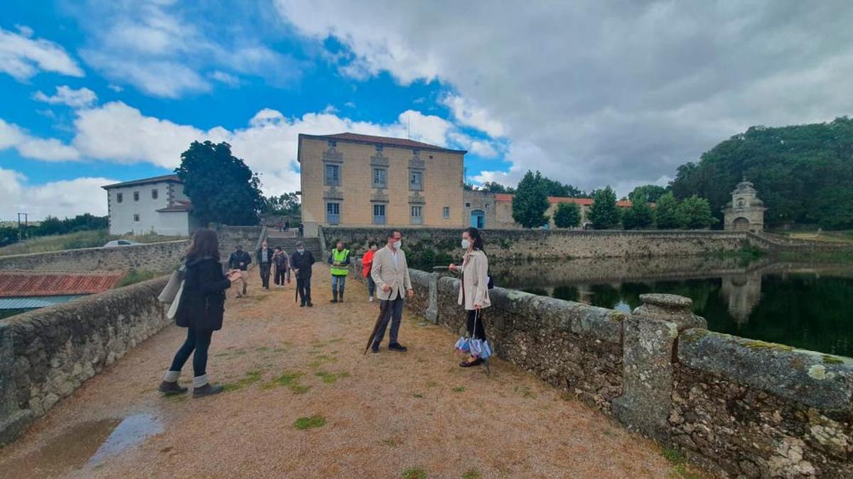 Imagen de la villa renacentista de El Bosque.