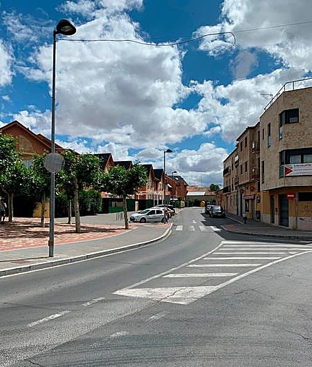 Calles del centro urbano de Villamayor.
