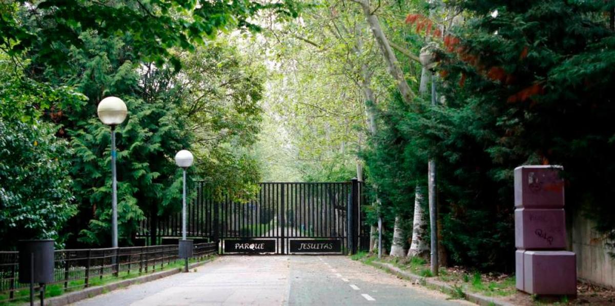 Entrada al parque de los Jesuitas