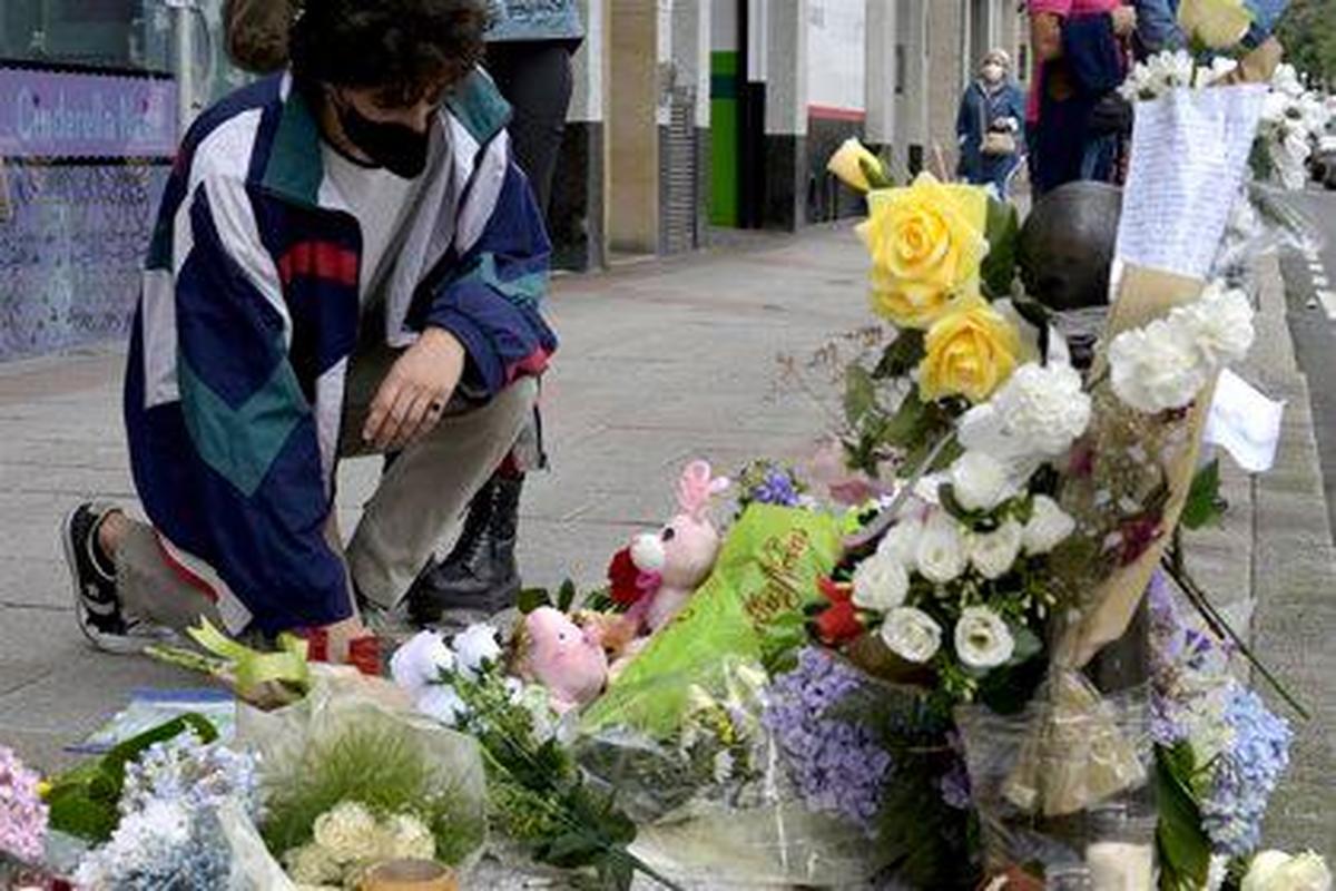 Uno de los homenajes a Samuel.