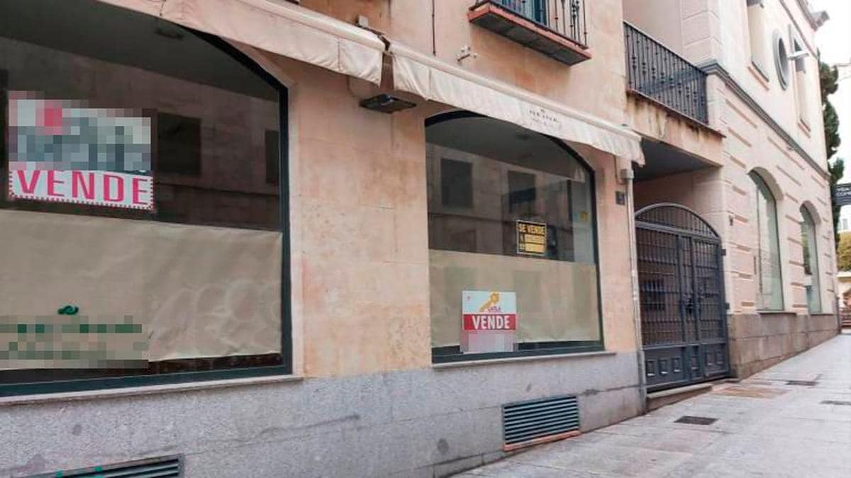 Un local en venta en Salamanca.