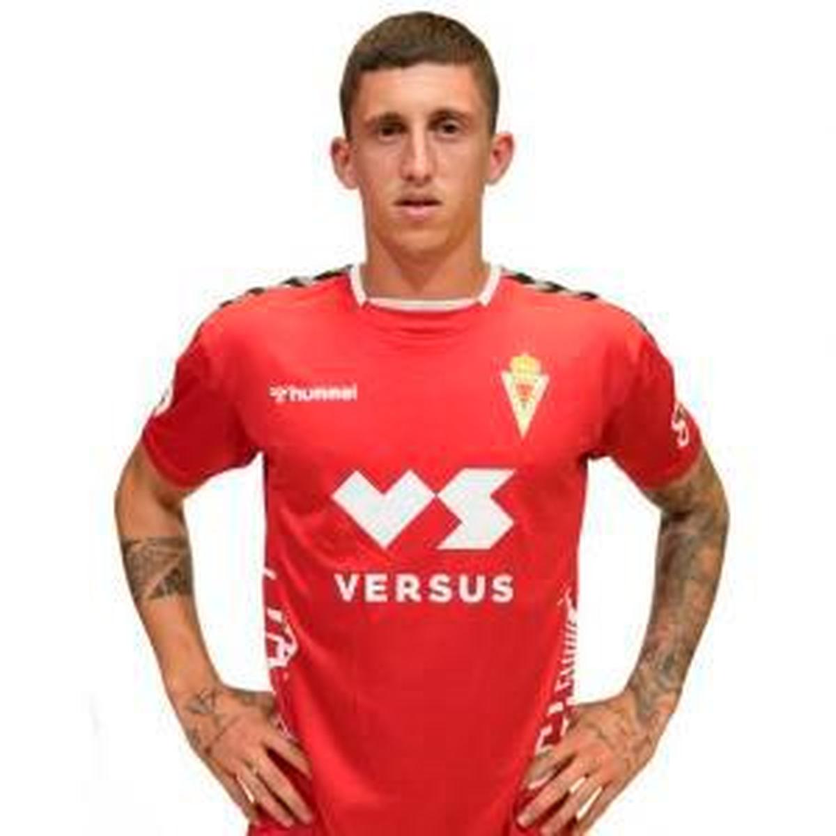 David Segura en su etapa en el Real Murcia.