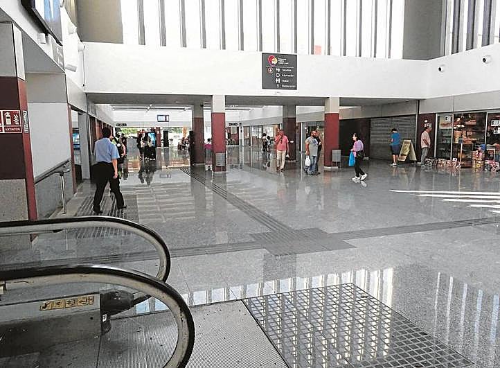 Interior de la Estación de Autobuses de Salamanca.