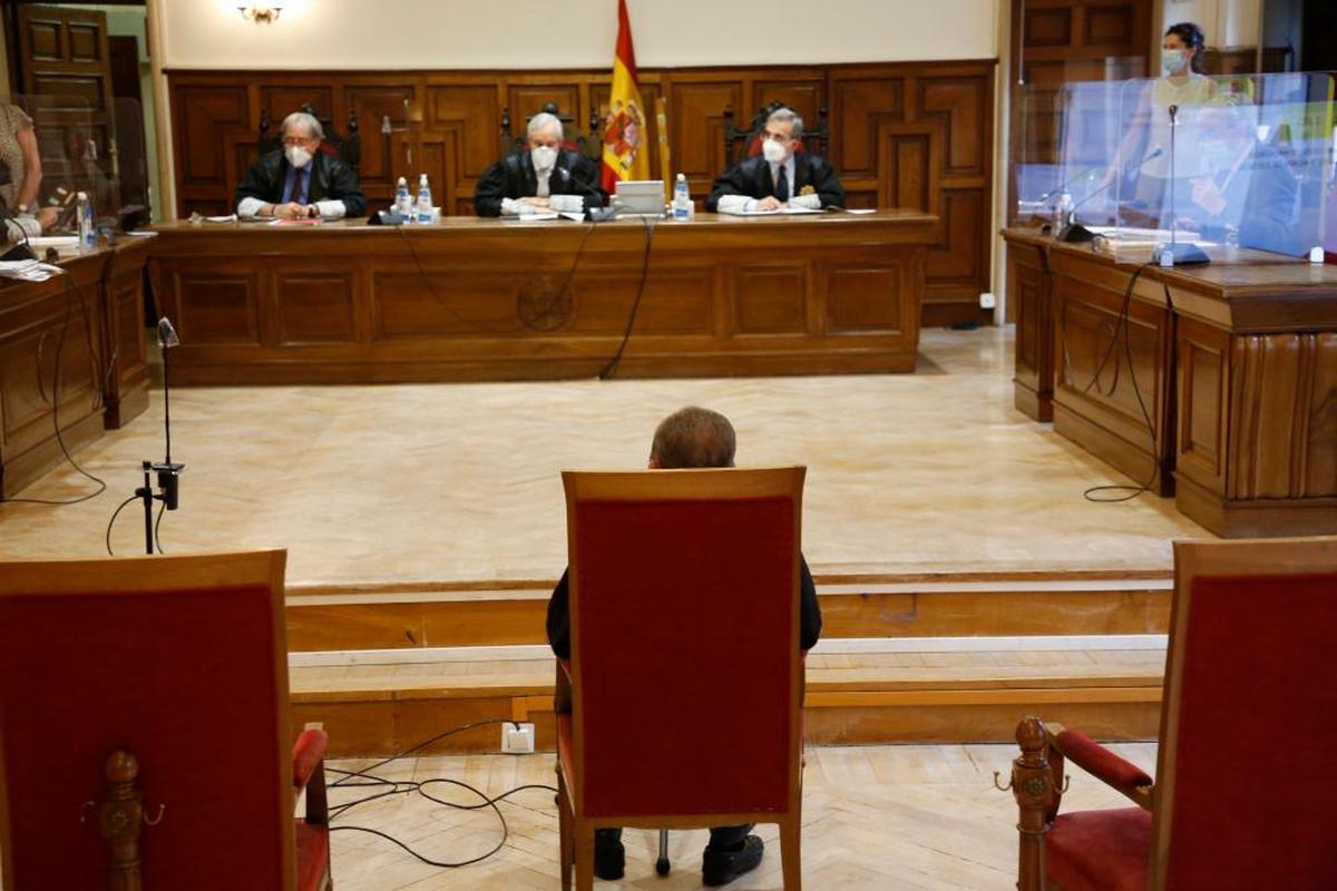 El acusado en la Audiencia Provincial de Salamanca