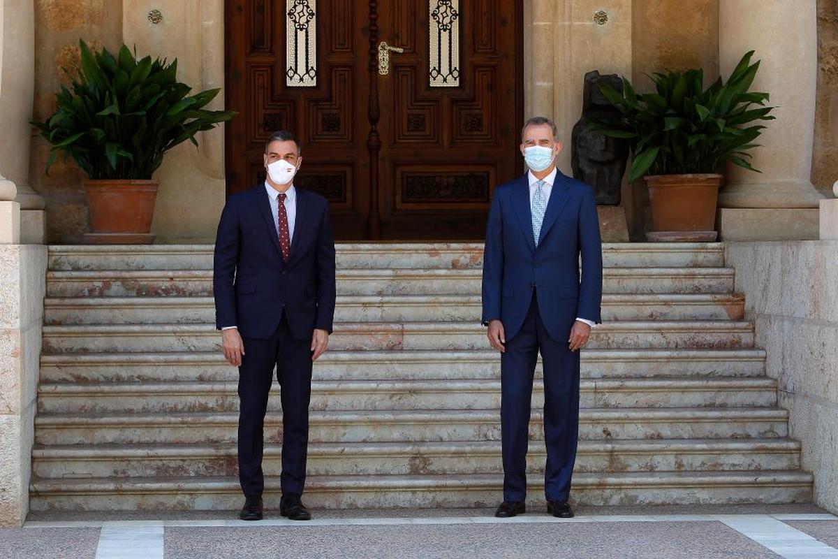 El último encuentro entre Sánchez y el Rey fue en la XXIV Conferencia de Presidentes Autonómicos que tuvo lugar en Salamanca.