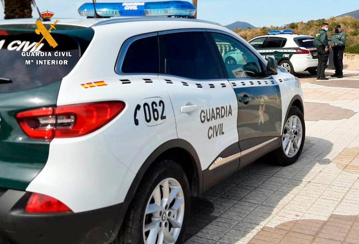 Una patrulla de la Guardia Civil.