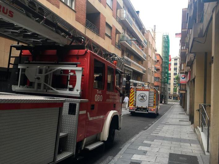 Camión de Bomberos de Salamanca.