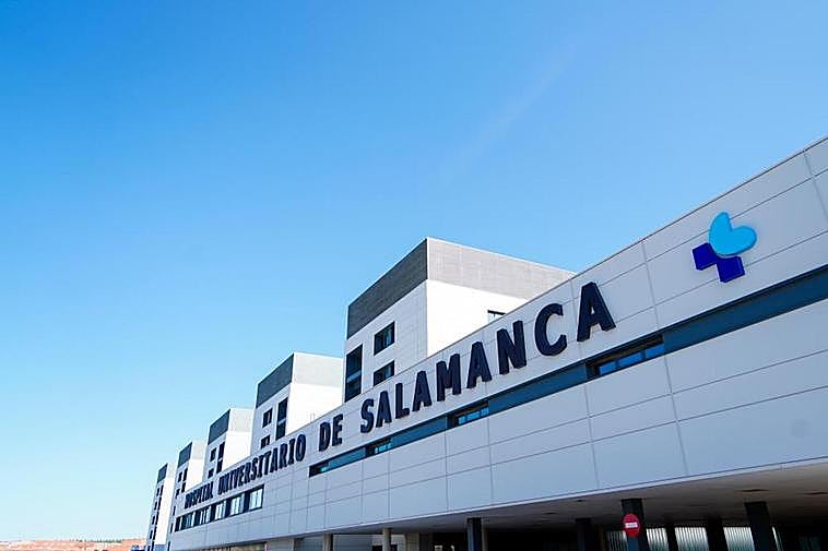 Fachada principal del nuevo Hospital de Salamanca.