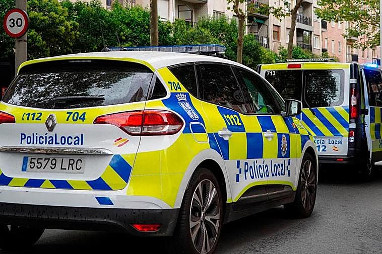 Patrullas de la Policía Local de Salamanca.