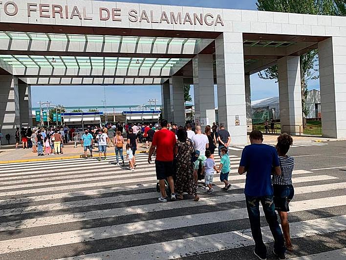 La mañana de la tercera jornada de Salamaq ha vuelto a mostrar las ganas del público por acudir a la feria.