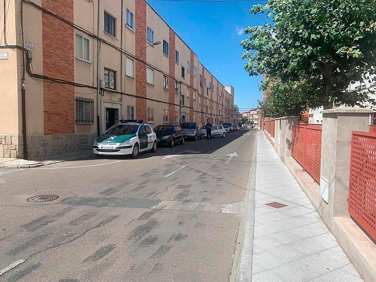 La Guardia Civil en el lugar del suceso.