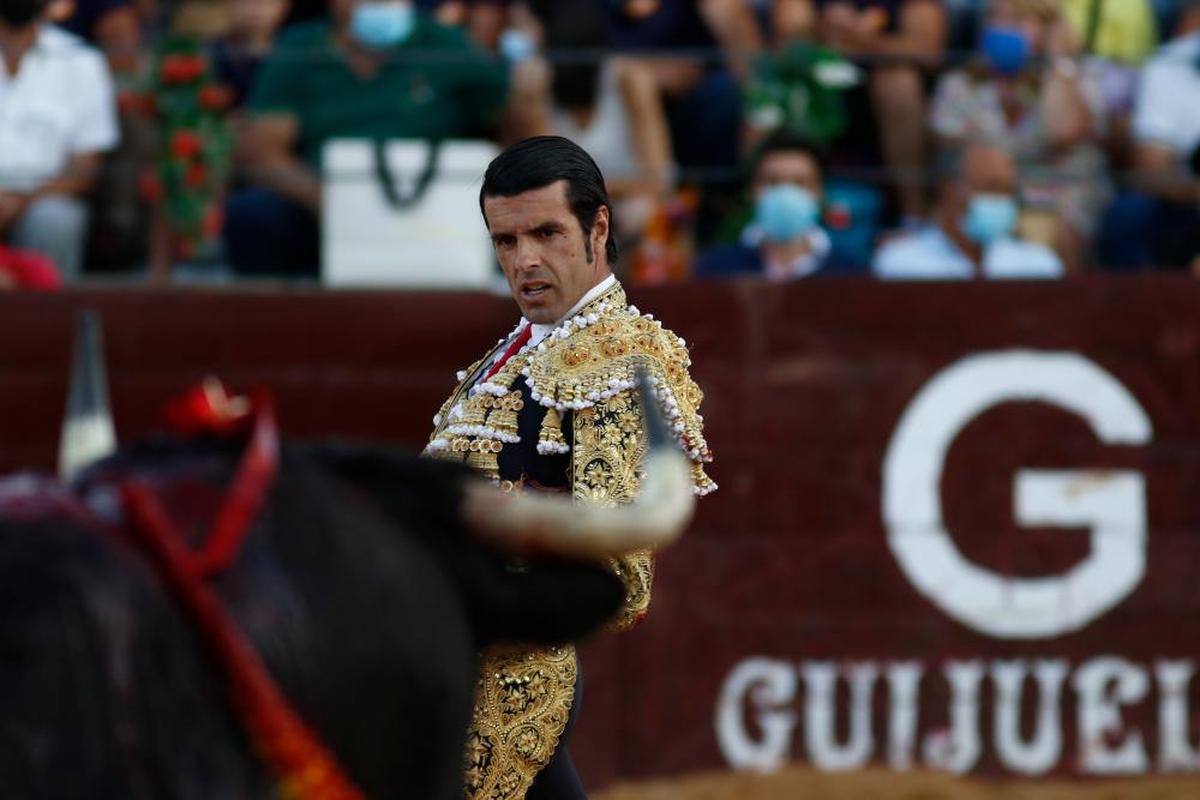 Emilio de Justo, en la plaza de toros de Guijuelo