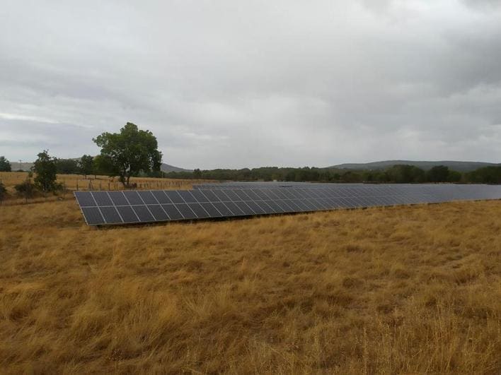 Valdelacasa quiere ampliar su planta solar