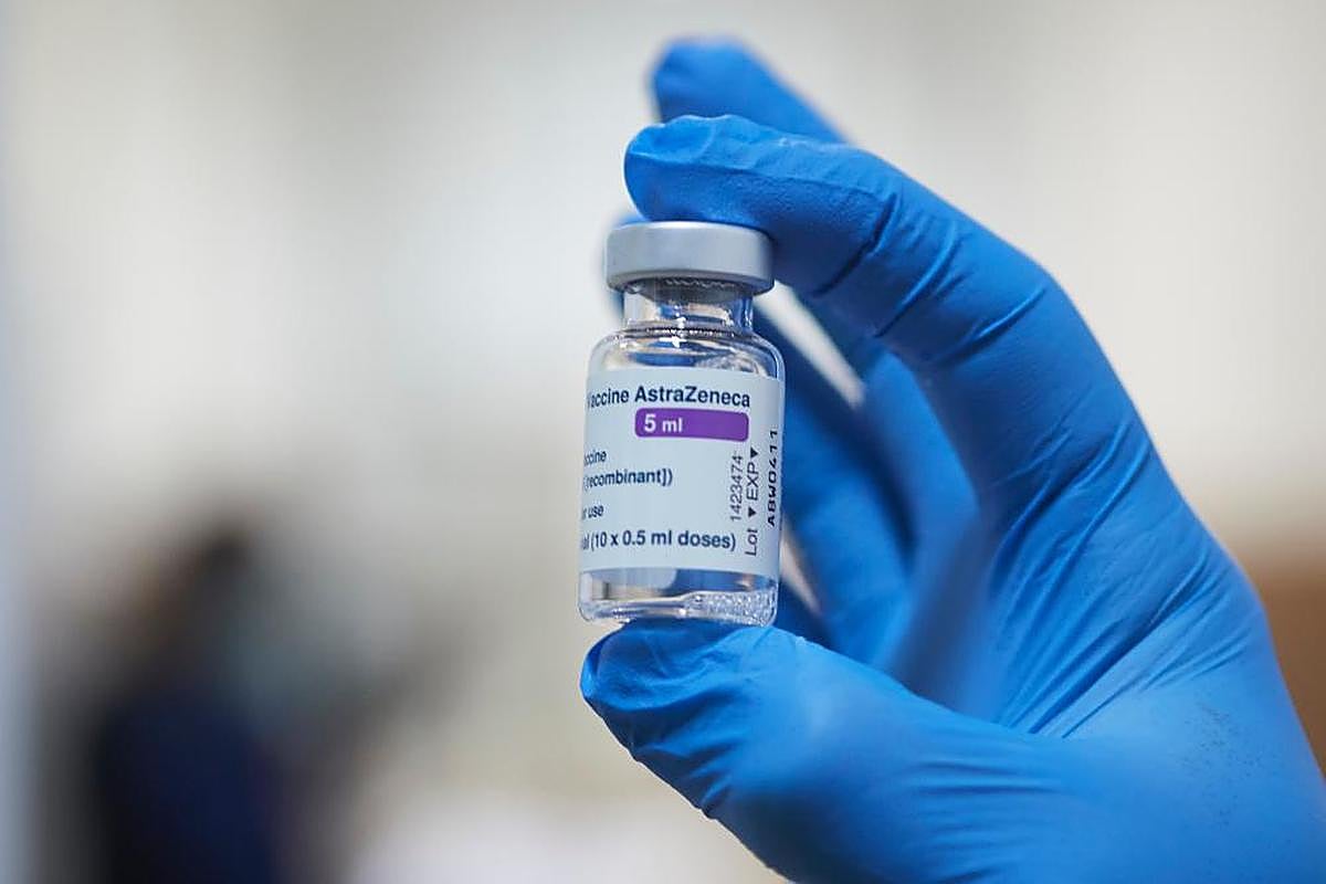 Una vacuna contra la covid-19.