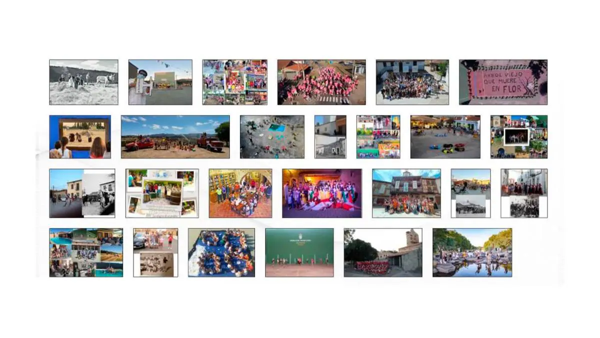 Imágenes que han participado en esta edición del concurso ‘Así somos en mi pueblo’.