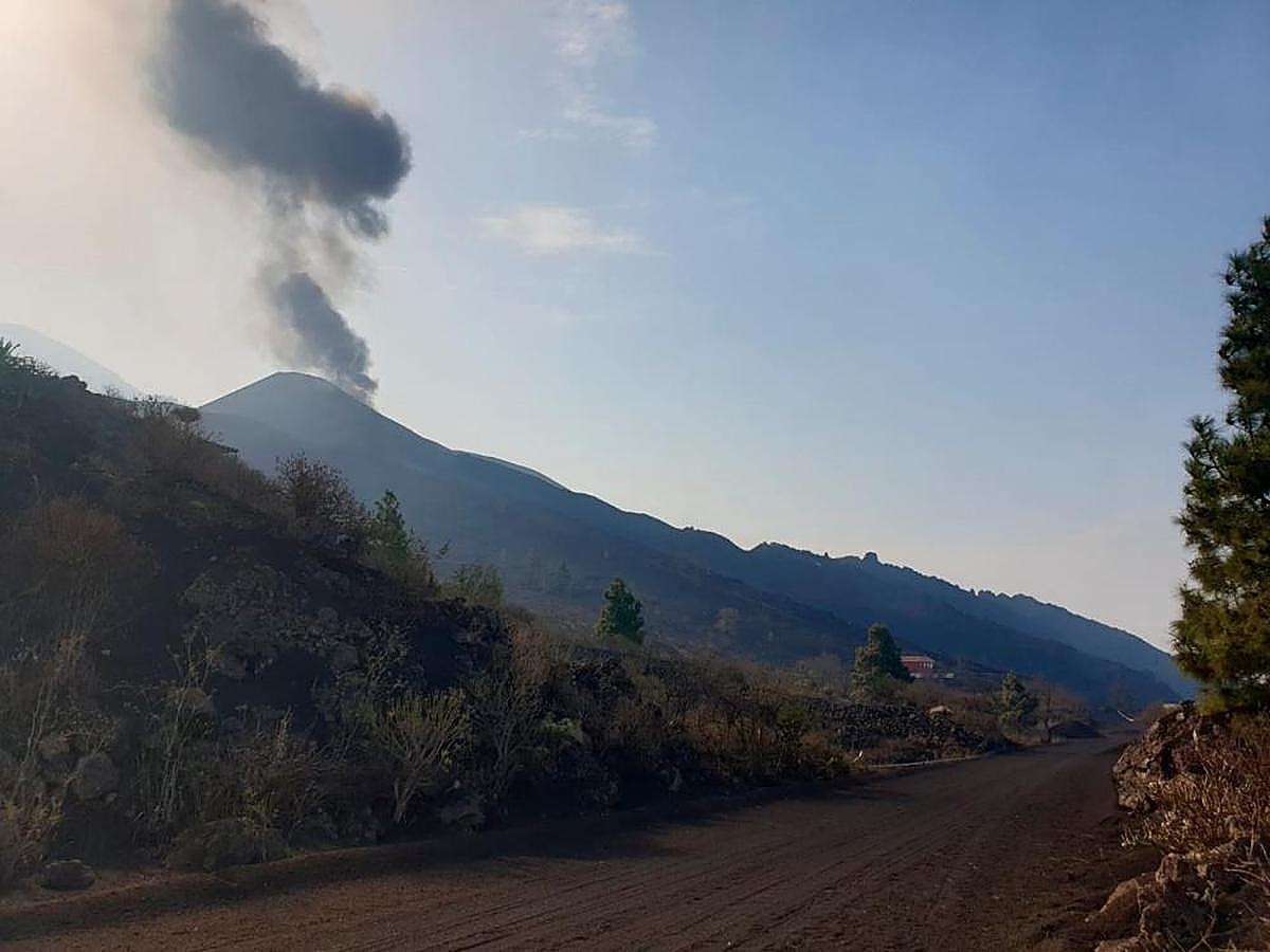 Imagen del volcán de La Palma