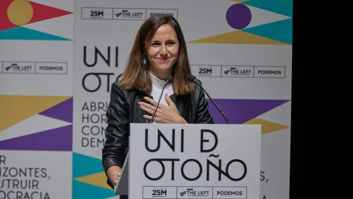 Ione Belarra, ministra de Derechos Sociales y Agenda 2030.