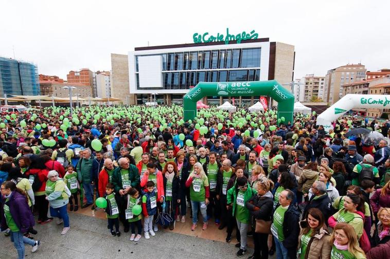 La Marcha contra el Cáncer en su edición de 2019.