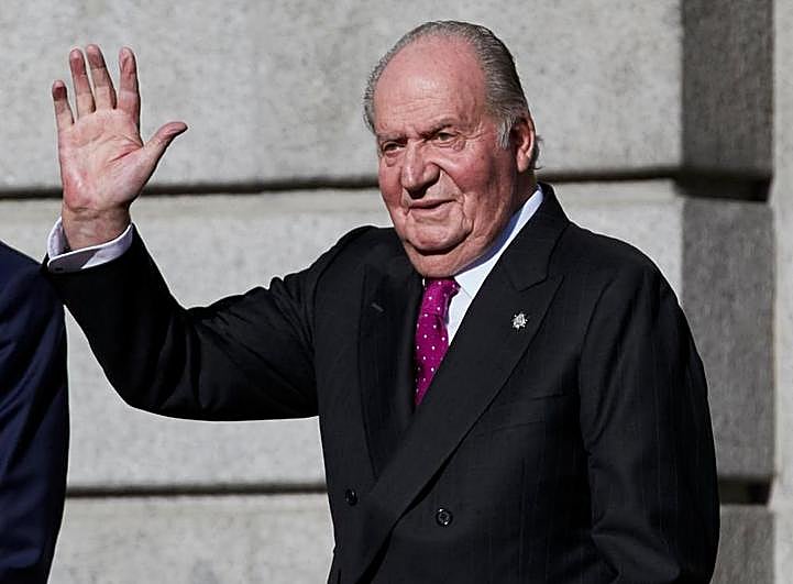 El rey emérito Juan Carlos.