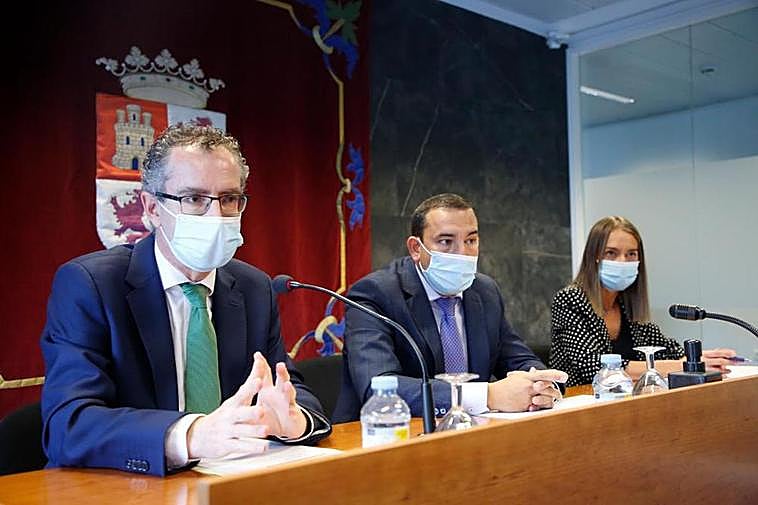 Luis Javier González  Elena, Eloy Ruiz y Marta Moreno
