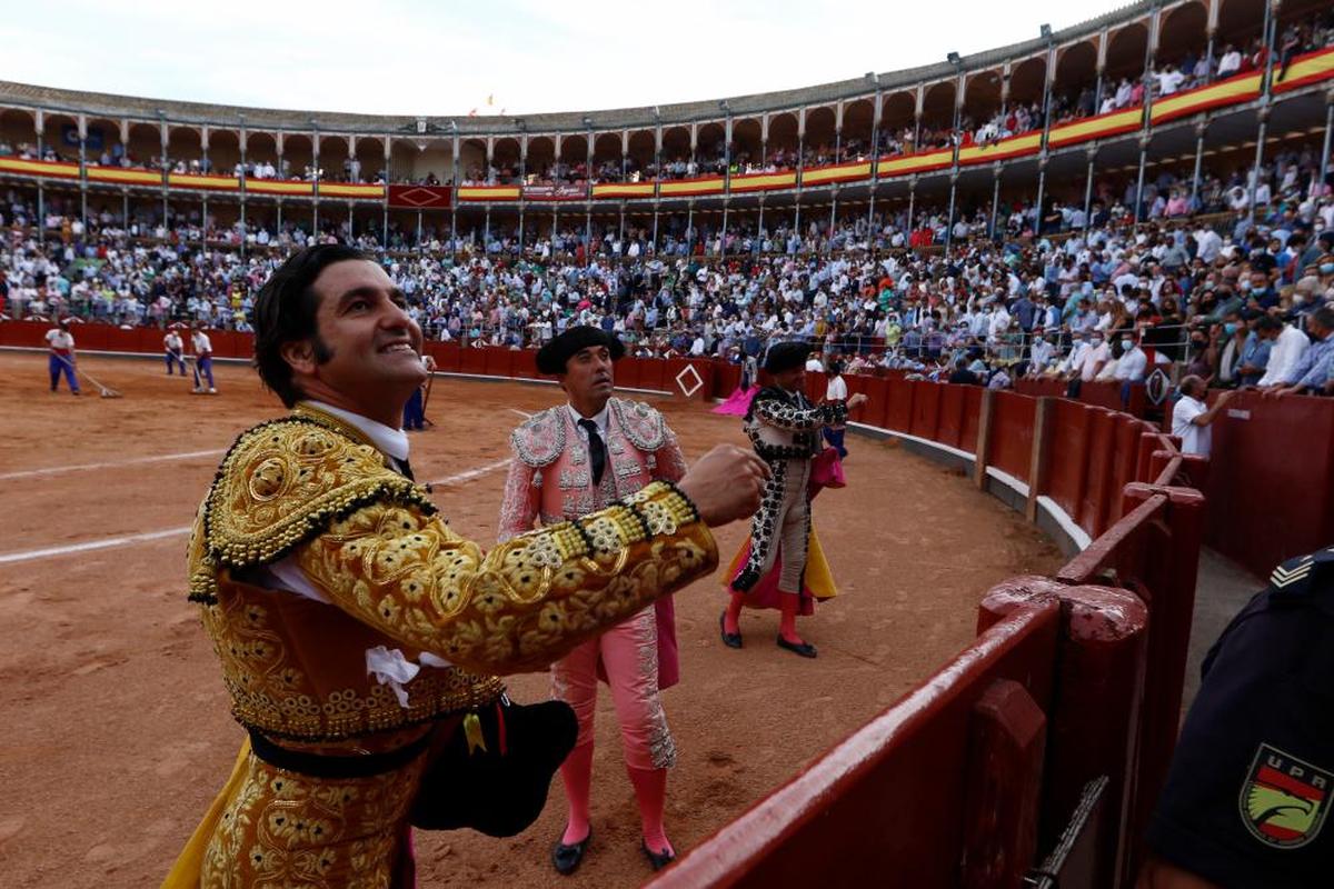 Morante de la Puebla durante una corrida en La Glorieta