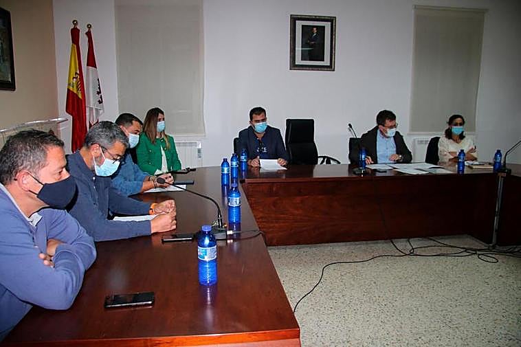 Imagen de la última sesión plenaria del Consistorio de Cabrerizos.