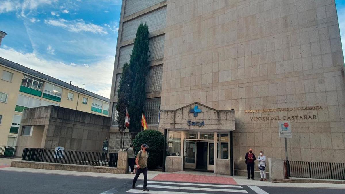 Hospital “Virgen del Castañar”, donde se retomará la hospitalización el próximo martes.