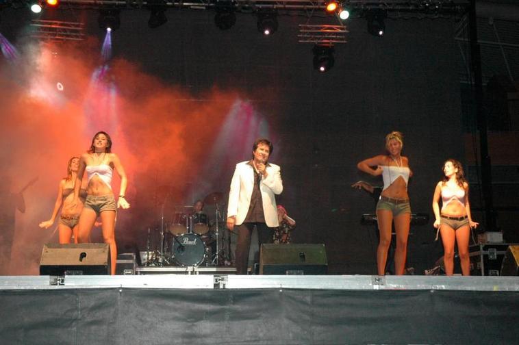 Georgie Dann en el concierto de 2006.