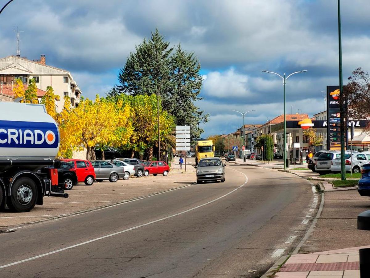 Los hechos habrían tenido lugar en un domicilio del barrio de la avenida de Salamanca, en la foto.