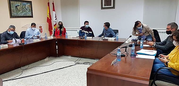 La sesión plenaria extraordinaria del Consistorio de Cabrerizos.