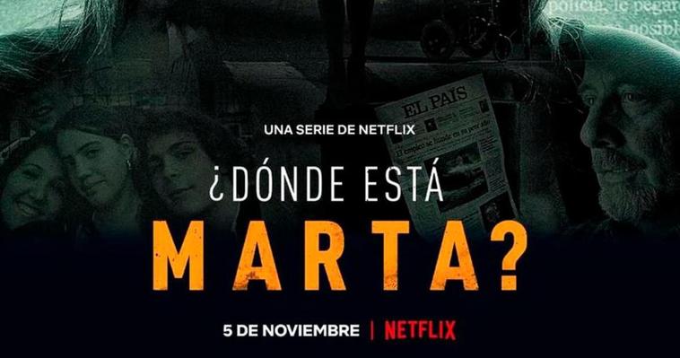 Cartel promocional de la serie sobre ‘¿Dónde está Marta?.