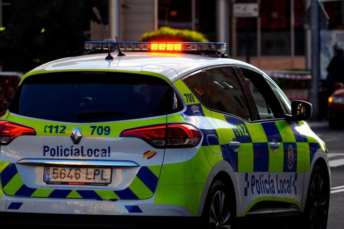 Una patrulla de la Policía Local de Salamanca.