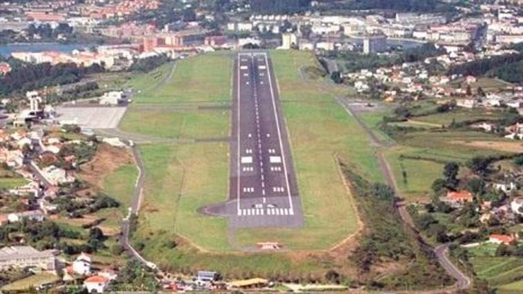 El aeropuerto Alvedro.