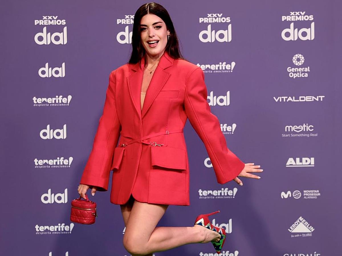 Dulceida en los Premios Dial celebrados en Tenerife