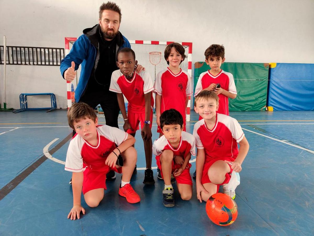 María Díaz Muñoz benjamín masculino fútbol sala.