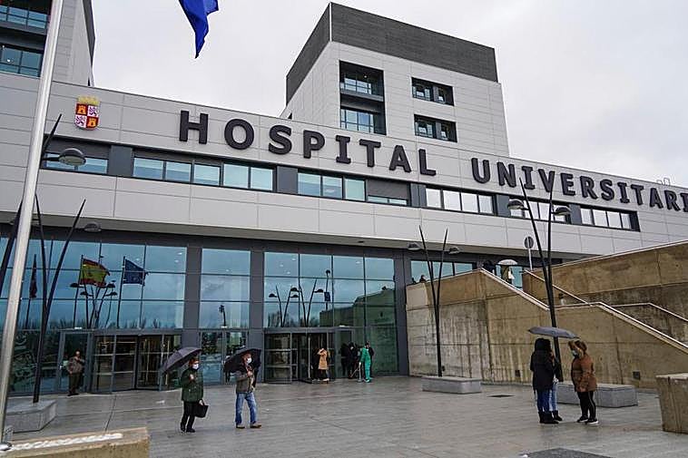 Entrada del Hospital de Salamanca