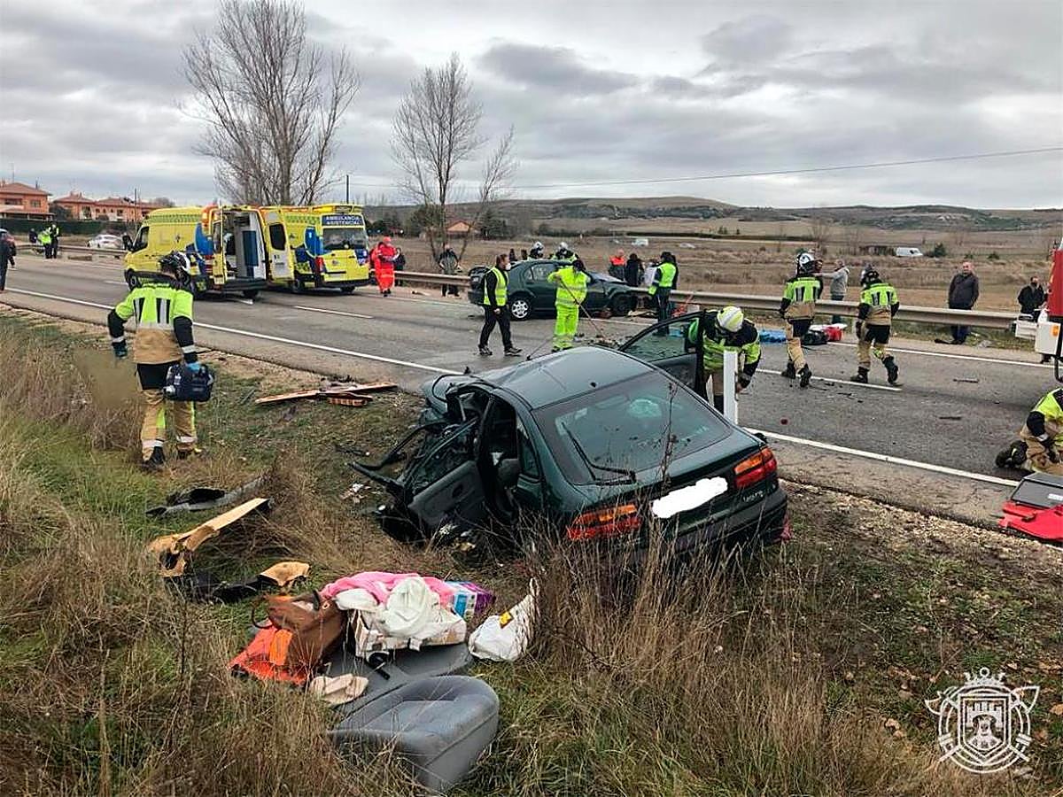 Imagen en el lugar del accidente