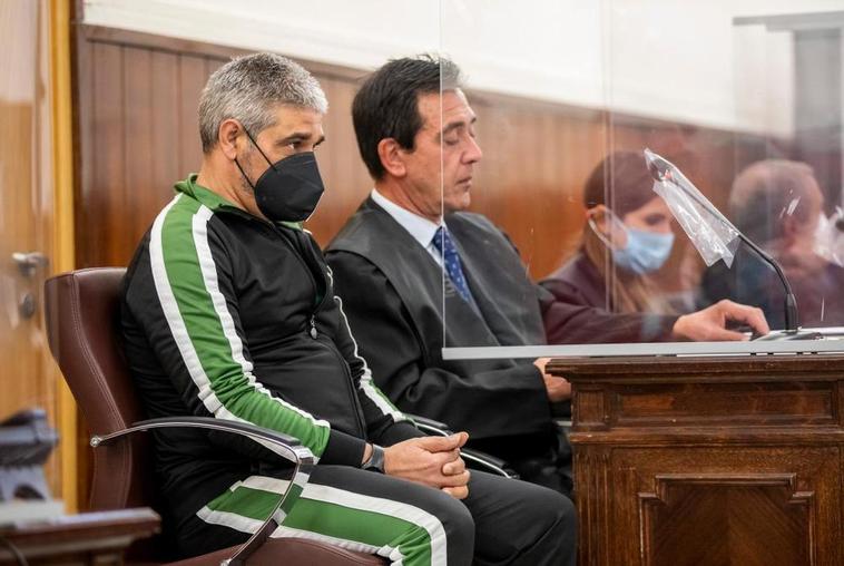 Bernardo Montoya, durante el juicio