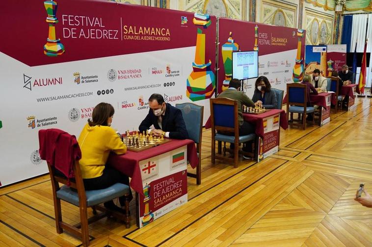 Imagen de la primera jornada en el Colegio Arzobispo Fonseca