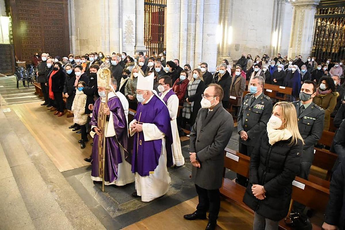 Imagen de la Eucaristía en la Catedral de Santa María