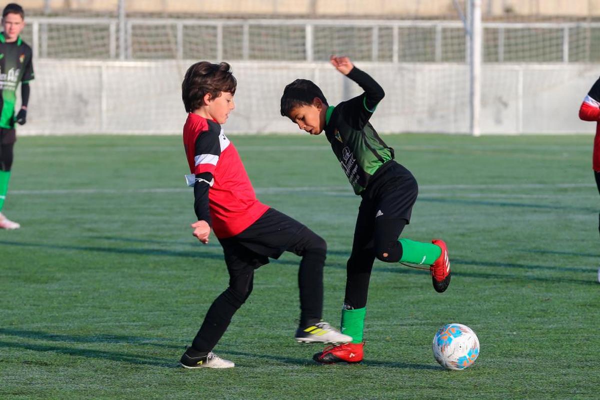 Las mejores imágenes de la undécima jornada del fútbol base en Salamanca