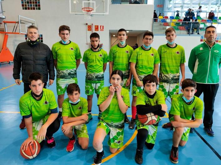 Ayuntamiento  de Béjar cadete baloncesto.