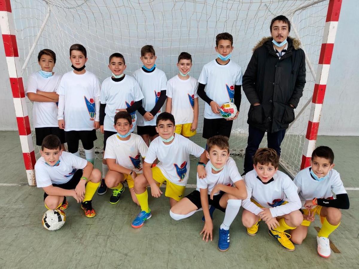 Ayuntamiento de Carbajosa alevín masculino fútbol sala.